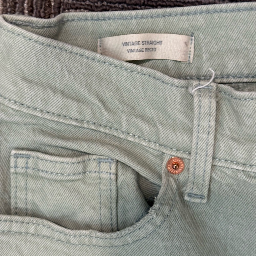 Universal Thread Mint Green Straight-Leg Jeans - image 4